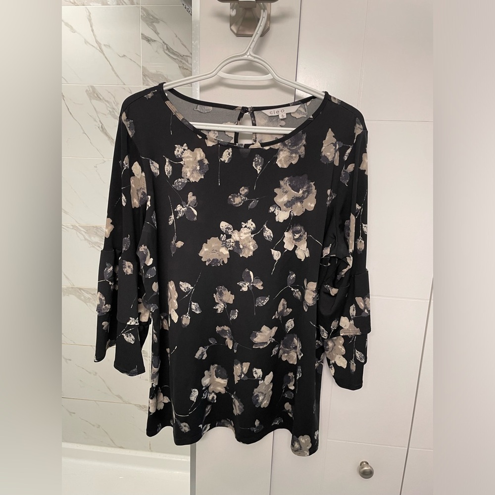 Cleo Floral Top